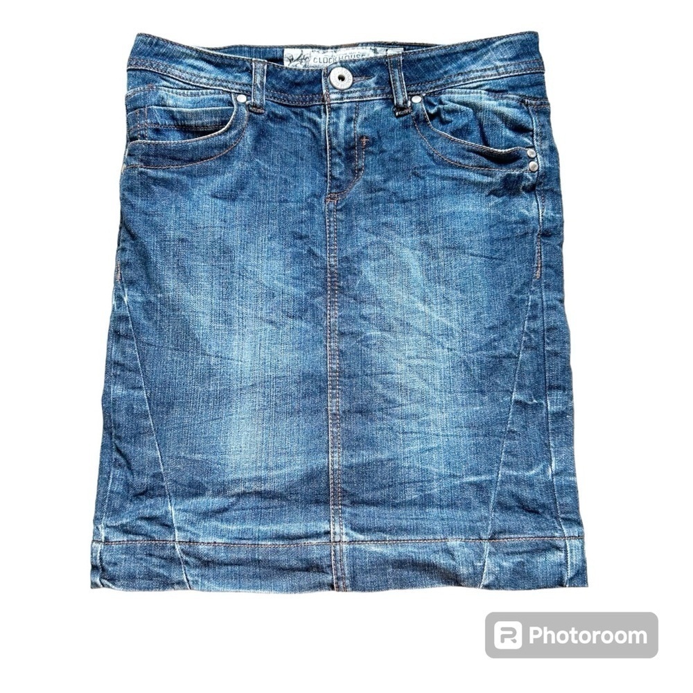 Clockhouse Denim Skirt with pockets and slit Summer/spring Bundle and Save